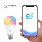 Led Light Led Energy Saving Dimmer Compatible E27 RGB 3000K 5000K Electric Smart Headlight WiFi LED Light Bulb
