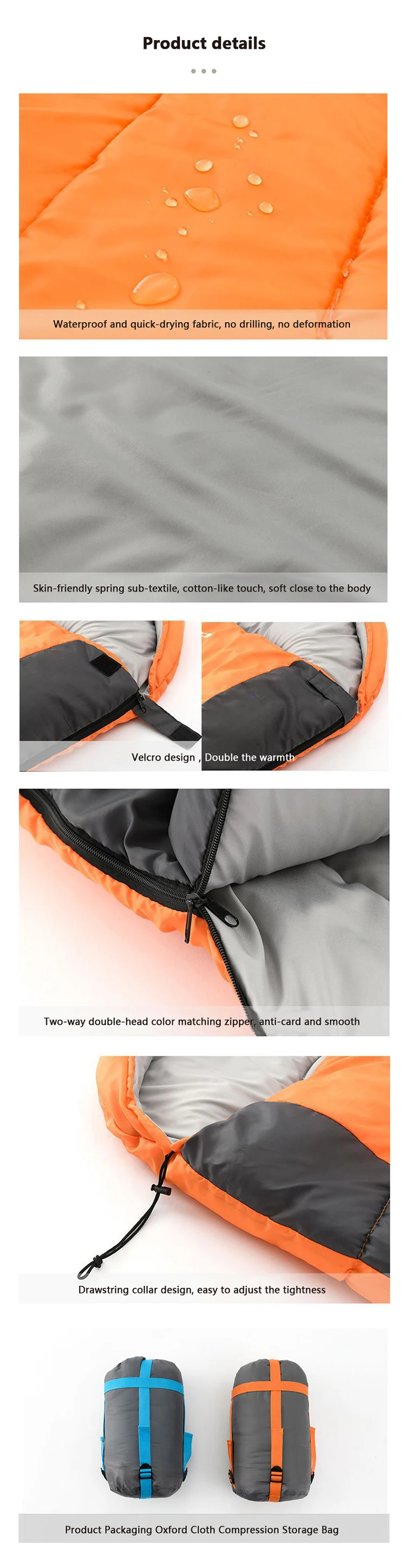 Ultra-light waterproof wearable sleeping bag - Sleeping Bag - 3