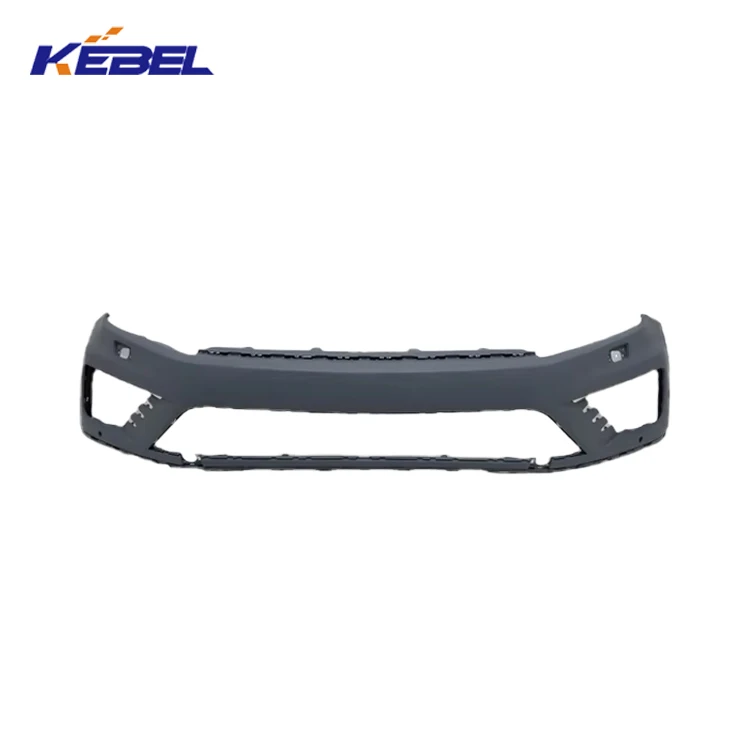 KEBEL High Quality Vehicle Front Bumper Cover OEM 7P680221F Car Bumpers for Volkswagen Touareg 2015 R-LINE details