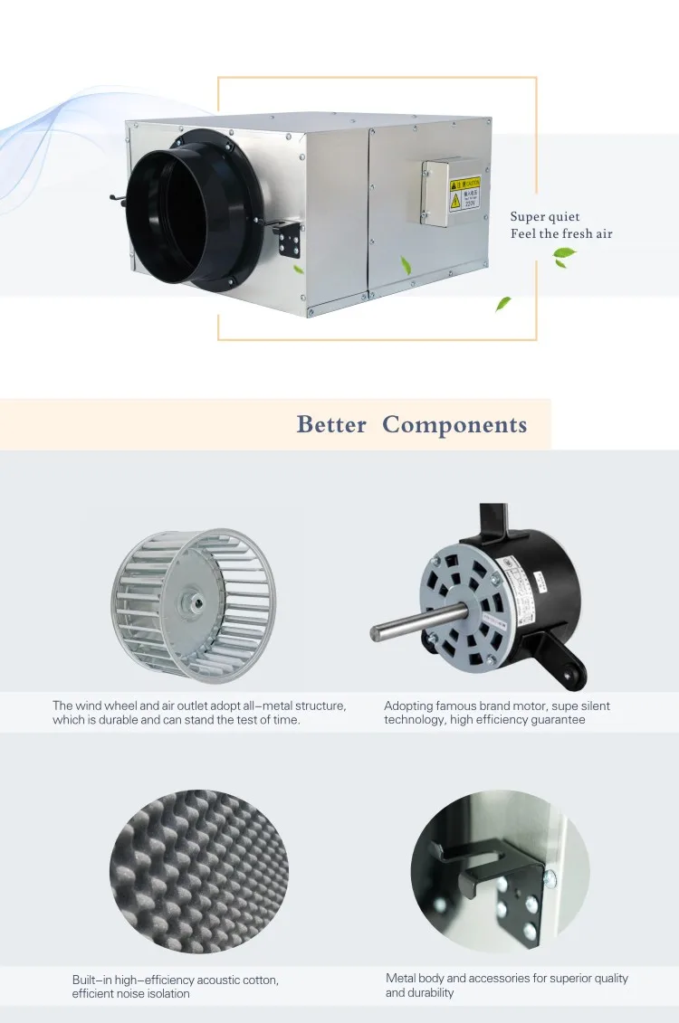Pressure Air Ventilation Fan, 200m3 - detail 4
