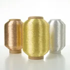 Factory Outlet North Africa Market Embroidery Thread 450D/500D Polyester Rayon Embroidery Metallic Yarn