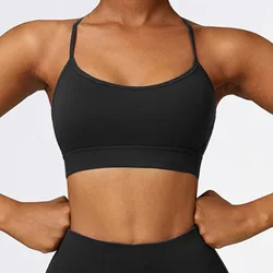 Eco friendly Big Bra Plus Size Womens Underwear  Medium Support Seamless Sports Bra Workout Yoga Gym Bra