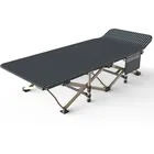 Cot Camping Bed Portable Ultra-light Outdoor Military Folding Cot Sleeping Camping Bed For Adult