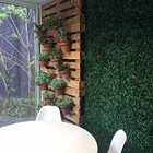 Landscaping Artificial Plants Boxwood Hedge Garden Decoration Landscaping Plant Wall Green Artificial Boxwood Hedge