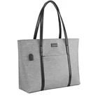 Bags Nylon Bag Teacher Work Office USB Bags Fits 15.6 Inches Laptop Lightweight Water Resistant Nylon Tote Bag