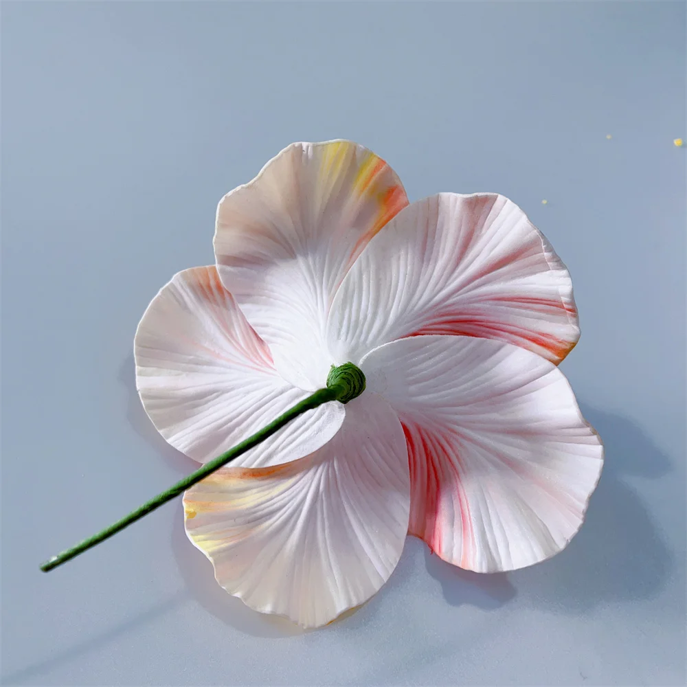 Factory Wholesale Artificial Hibiscus large eva foam hawaiian flower for Tropical Island Party