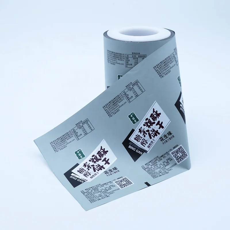 Laminated CPP  VMCPP plastic packaging roll film