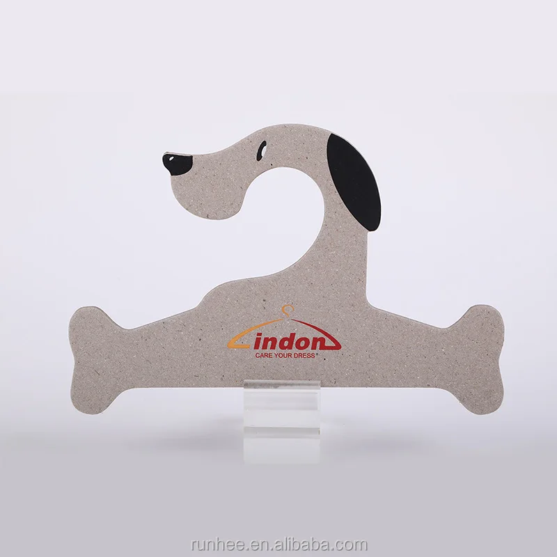 3mm Thickness Paper Cardboard Hanger For Pet Clothes Custom Logo And Color