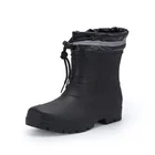 Rain Boot Boots EVA Black Cowboy Waterproof Rain Boot Men's Boots
