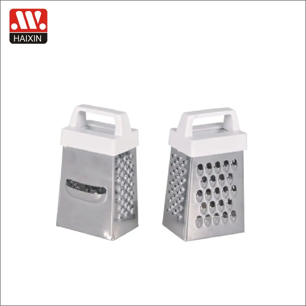 Haixing Mini Kitchen Stainless Steel Cheese Slicer Vegetable Grater Four Sides Blade Cutter Chopper