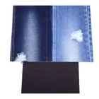 Factory Wholesale Solid Color Thick Fabric Men's Hard Raw Selvedge Denim Jeans Fabric For Family