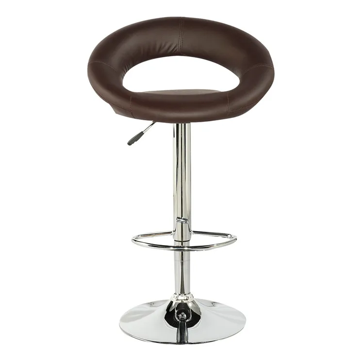 swivel chair and half moon stool