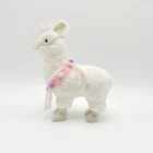 Ornaments Factory Custom Christmas Holiday Gift Animal Toy Christmas Cartoon Alpaca Ornaments
