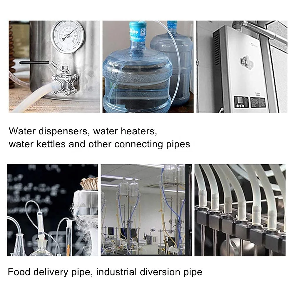 Wholesale High Quality High Temperature Resistant Custom Color 100% BPA-free Silicone Medical Tube Food Grade Hoses factory