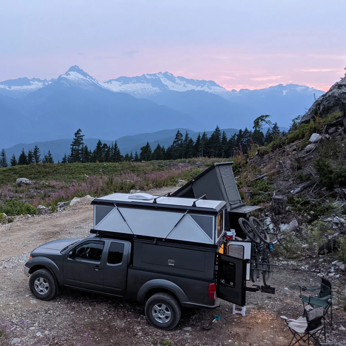 Camping Pickup Truck, Room Box, Camping Car, Trailer, and Expansion Warehouse Are Suitable for Outdoor Camping