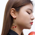 Glass Bead Earrings Fashion Earing New Glass Bead Earrings Fashion Earing Accessories