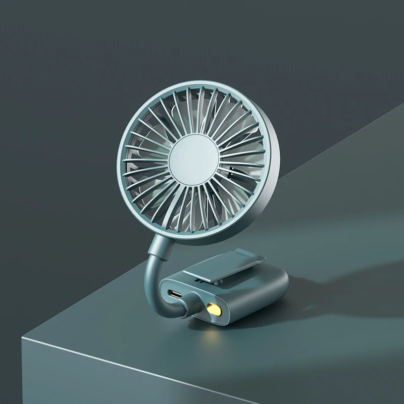 Rechargeable Mini Clip Fan, USB, Portable - detail 8