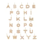 Pearl New Fashion 925 Sterling Silver Alphabet Letter Pearl Initial Necklace Pendant Jewelry