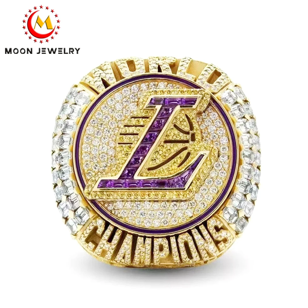 2020 Lakers James Basketball Championship Ring Stainless Steel