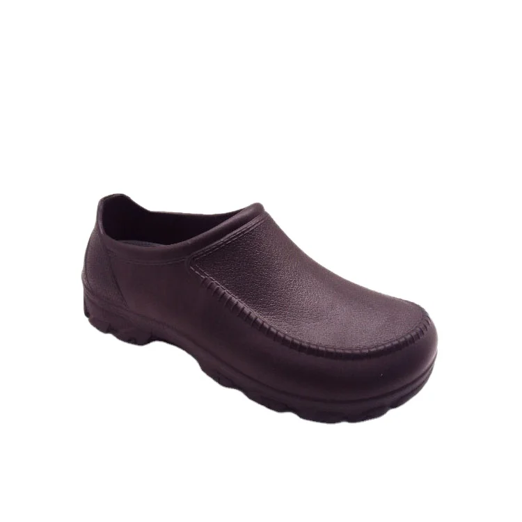 Professional Closed Back Slip-on Work  men sandals Mules For Mens Slip Resistant Safety Shoes