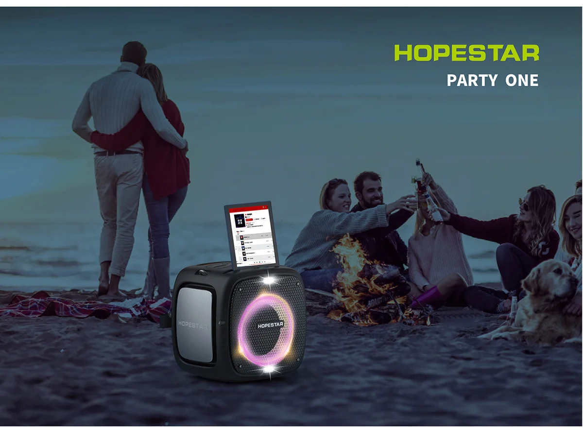 Hopestar Party One Ipx Waterproof Bluetooth Speaker Karaoke Portable