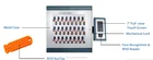 China Self Service Keys Machine Intelligent Key Management System Cabinet With Touch Screen