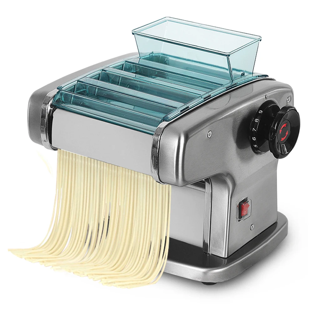 New Pasta Machine Maker Lasagne Spaghetti Stainless Steel Cutter Blades Chrome 