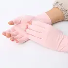 Gloves For Arthritis Glove For Women Breathable Half Finger Cotton Arthritis Gloves For Women