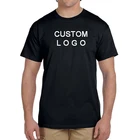 T-shirt Tshirts High Quality OEM Men Plain T-shirt Custom Printing 100% Cotton Casual Tee Blank Tshirts