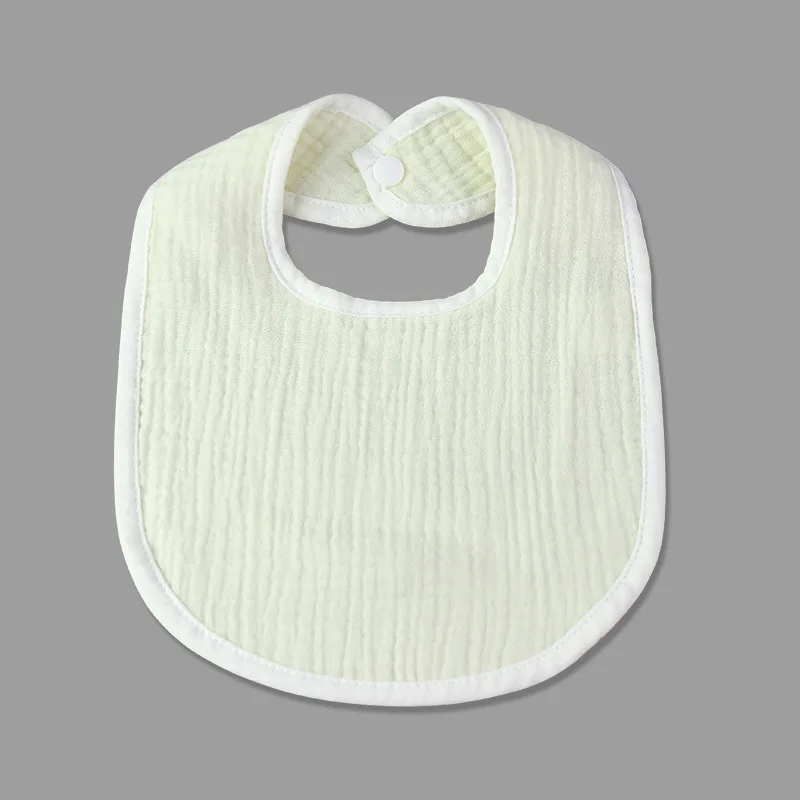 manufacturer baby bib custom 2022 New Baby Bibs 100% Cotton Plain Baby Burp Clothes Cotton Saliva Towel