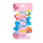 Kids Hair Clip Set New Design Cute Children Colorful Bb Hair Clip Bow Decorate Glitter Lovely Kids Hair Clip Sets