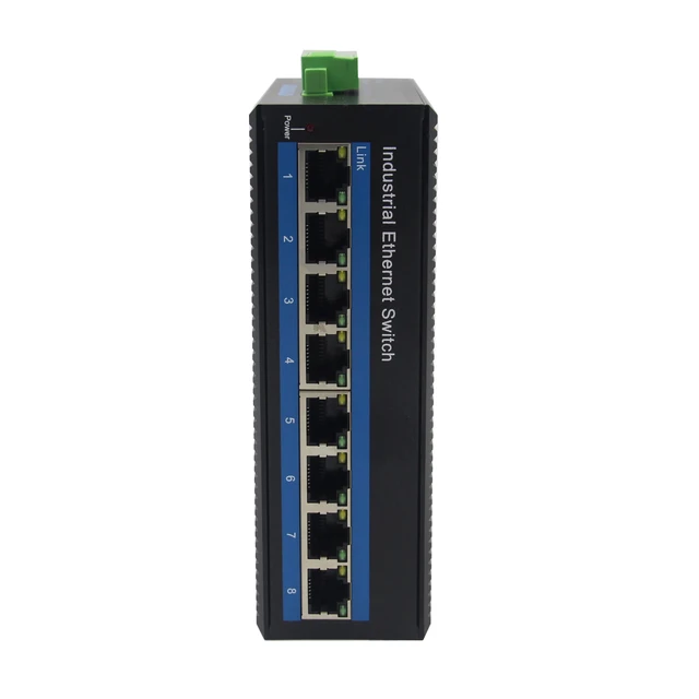 8 Ports Gigabit Unmanaged Ethernet Switch 8 Ports 10/100/1000Mbps Network Switch for CCTV