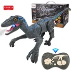 Toys Rc Zhorya 2.4G Light Sound Dinosaur Robot Toys Plastic Electric Walk Rc Remote Control Dinosaurios Dinosaur Toys