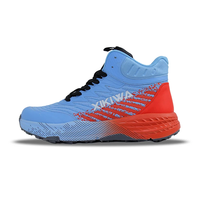 Free Design Brand Custom OEM ODM High Cut Casual Sport Breathable Outdoor Hiking Trail Trainer Tenis Running Shoes Men