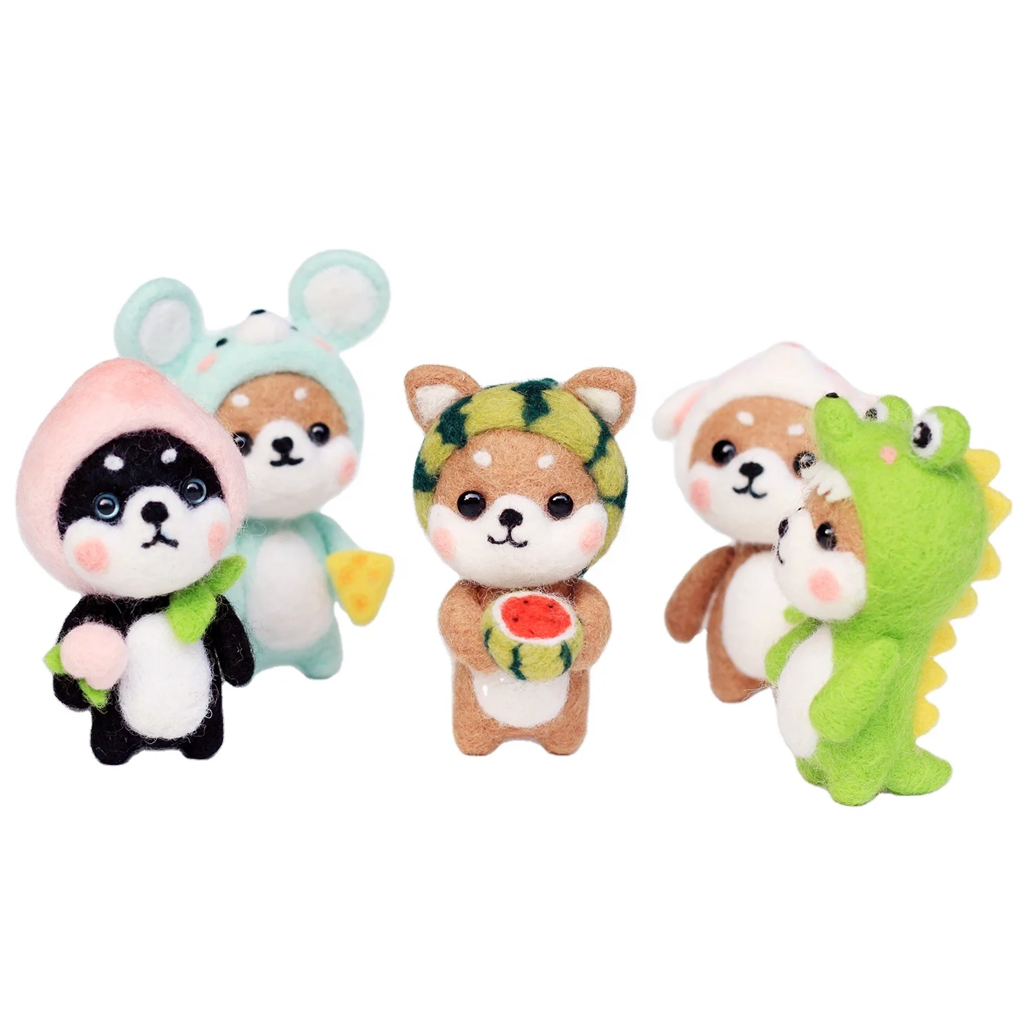 Wool Felting Starter Kit Needle Felt Animal Craft Diy Set Cute 3d Felted  Animals Supplier From Manufacturer Directly - Buy 3d Picture Animal  Animation Customized Specifications Accepted Oem Odm,Cute Stuffed Animal  Names