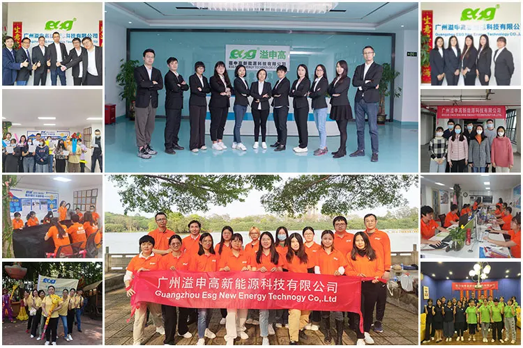 ESG Deep Cycle Storage Batteries AGM 12V100Ah Sealed Lead Acid UPS Deep Cycle Solar Battery