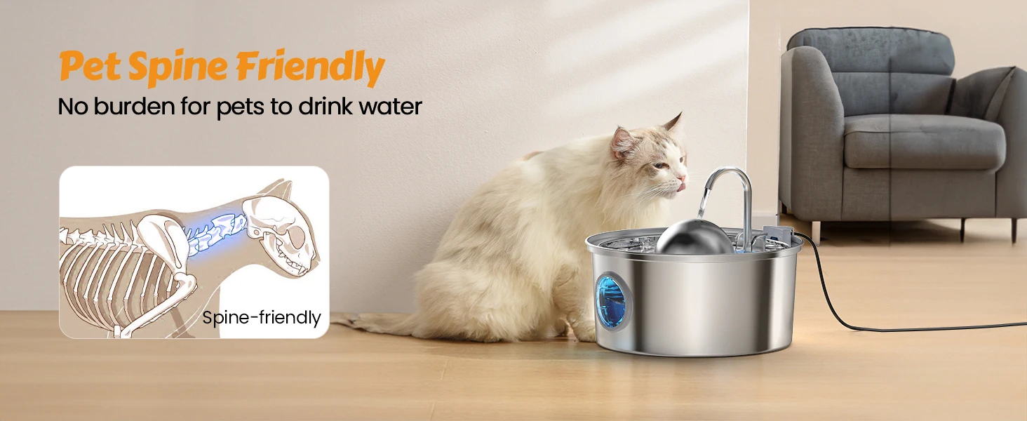cat water fountain, cat fountain, pet water fountain, water fountain for cats inside