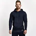 Oem OEM Factory Good Quality Mens Fitness Hoodies Custom Logo Breathable Gym Hoodie