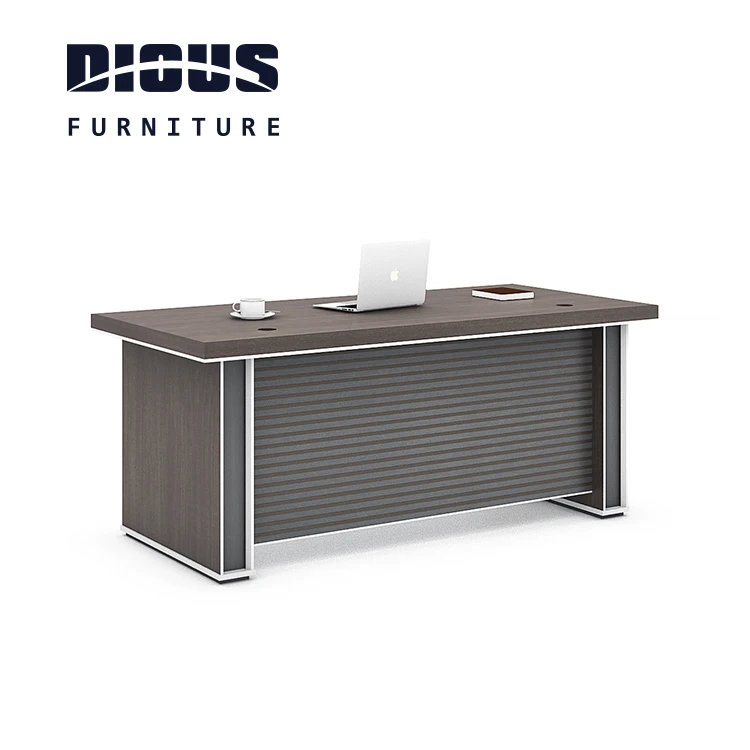 Dious office furniture antique style office desk double sided office desk with drawers