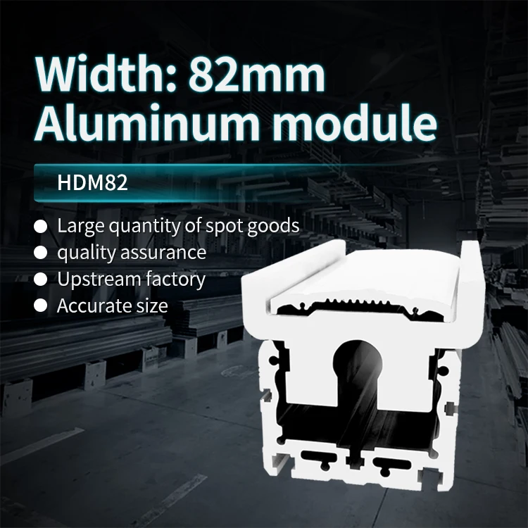 82 Wide Module Aluminum Profile Automation Slide Table Linear Manipulator Heavy-duty Screw Mobile Module factory