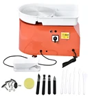 Machine Art Craft 25CM 350W Electric Pottery Wheel Machine Pottery Making Machine Ceramic Work Clay Art Craft