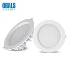 Led Up And Down Light OBALS Commercial Indoor Office Round SMD 25W 30W 40W 48W 50W 60W Recessed Mounted Led Down Light
