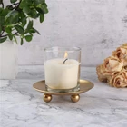 Home Elegant Candle Holder For Wedding Or Everyday Home Decorations Small Ring Shaped Candlestick