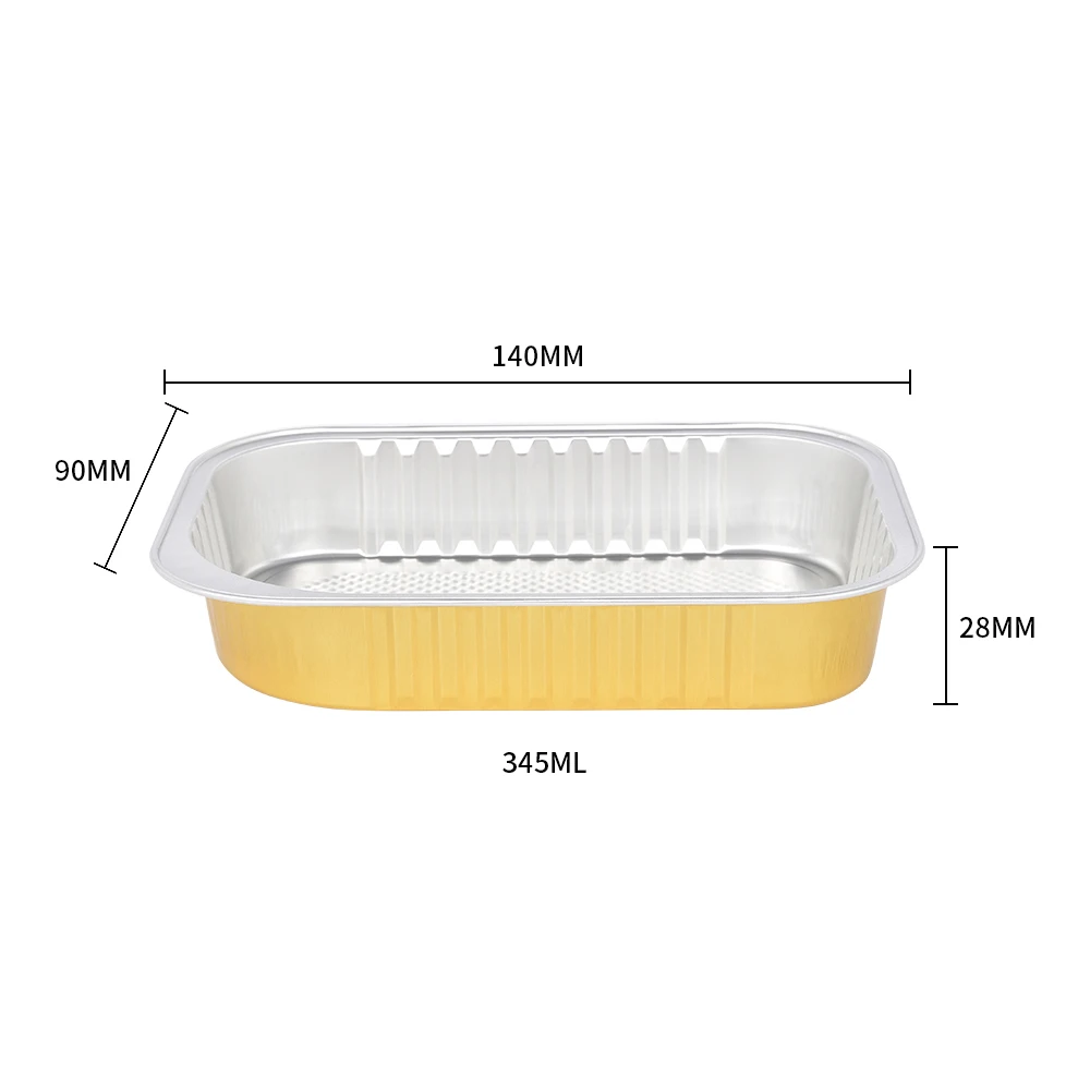 product c345 crease free eco friendly foil pan wrinkle proof baking pan recyclable foil pan for sustainable catering-5