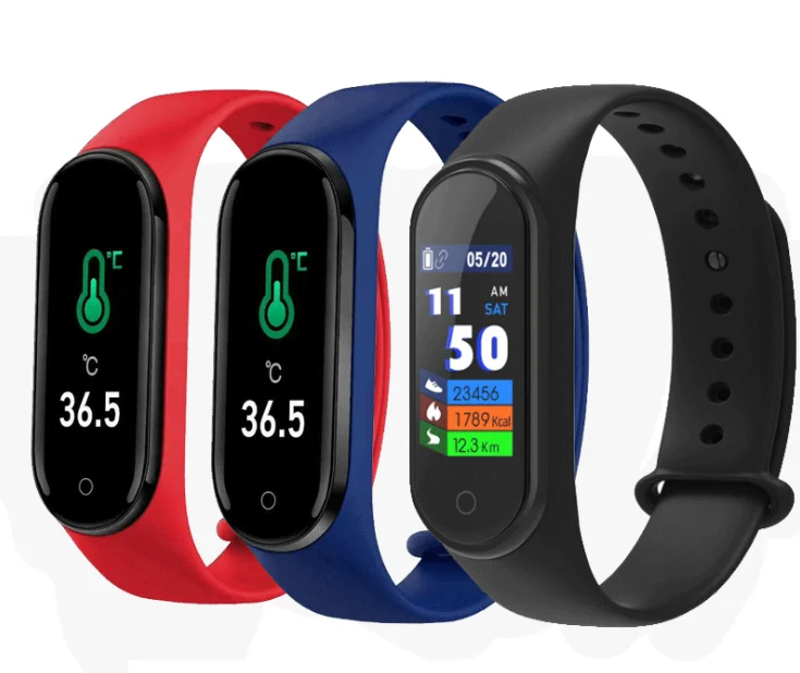 New Smart Bracelet Thermometer Body Temperature Measurement Health Heart  Rate Smart Band Watch Waterproof Fitness Tracker - Buy New Smart Bracelet  Thermometer,Body Temperature Measurement Health Heart Rate,Smart Band Watch  Waterproof Fitness Tracker