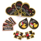 Iron Applique Iron On Custom Brand Name Logo Lovely Sequin Applique Embroidery Patches For Clothes