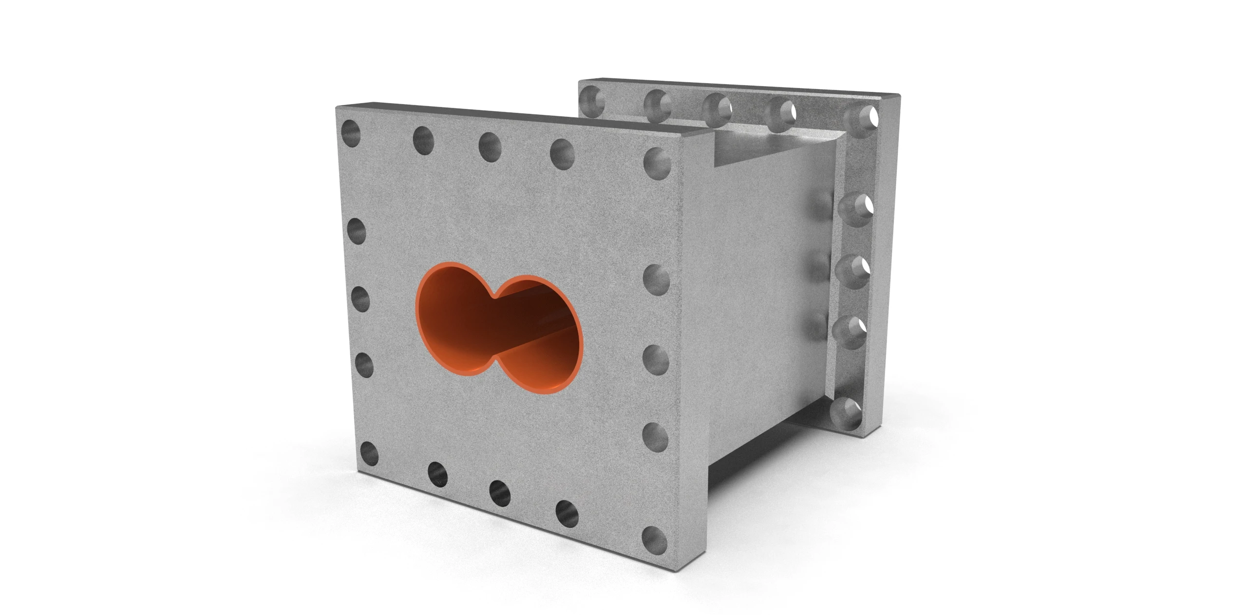 High Precision ISO9001 Certified Extruder Barrel with 38CrMoAl Material and ZT615 Nickel-Based Alloy for Twin Screw Extrusion