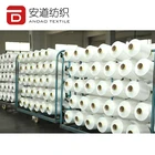 Filament White Fancy Yarn Polyester Filament 300D/96F NIM Raw White