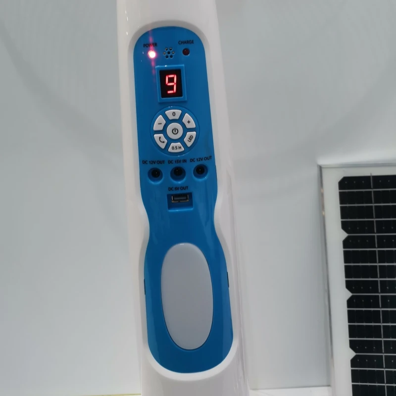 Digital Display Floor Fan, 18inch, Solar - detail 10