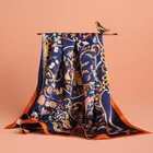 Scarf Fashion Elegant 100% Silk Scarf Custom Printing Silk Scarves